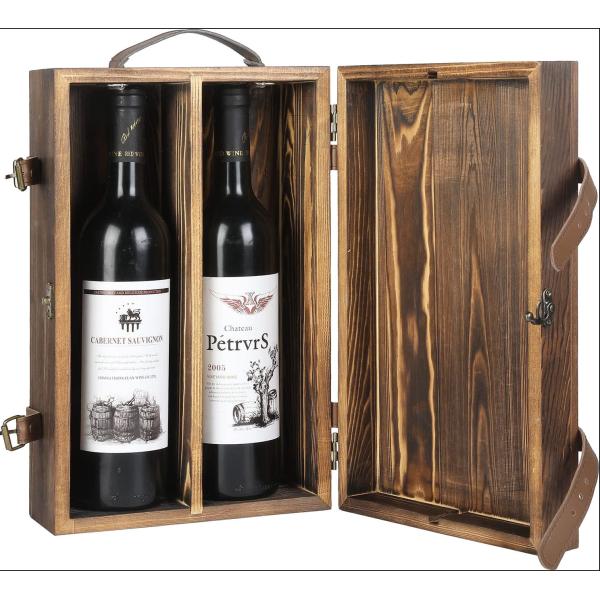 Коробка представления сосны FSC CC Lidded деревянная