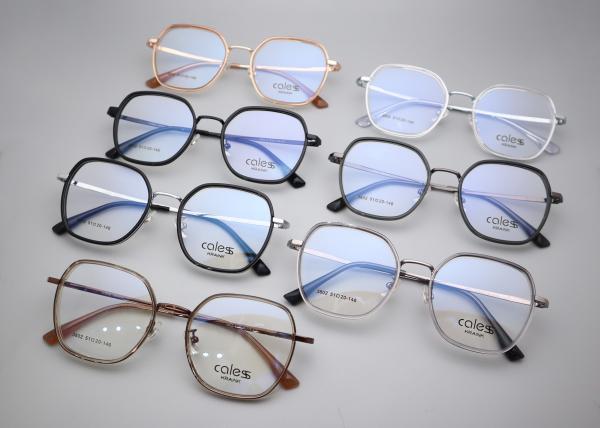 IP Electroplate Portabilidade Homens Metal Óculos de Olho Frame Optical Glasse Modelo