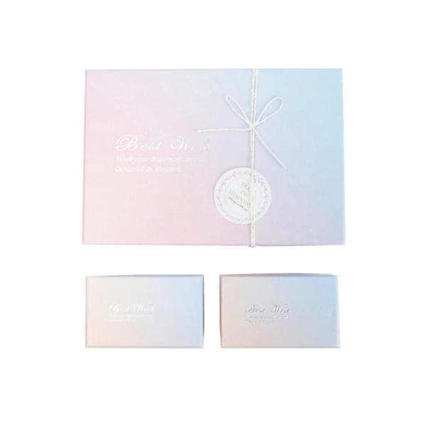 Частный маркировка ресницы свежие маски для лица градиентная бумажная упаковка коробка для личной гигиены