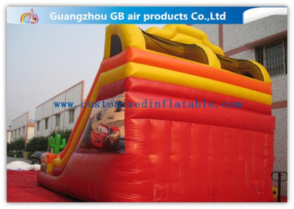 Cartoon Giant Commercial Water Slip And Slide Inflatable Toys For Adults And Kids