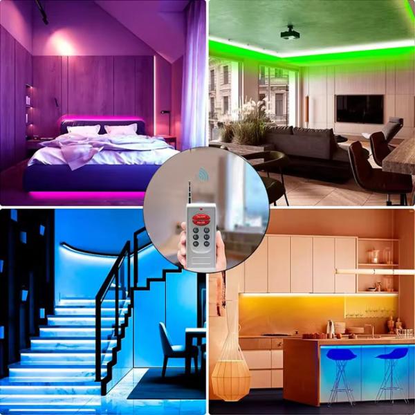 12-24в Железный Шелл LED Контроллер 5-10 Управление расстоянием Rf 8 Ключ 30a Rgb Dimmer