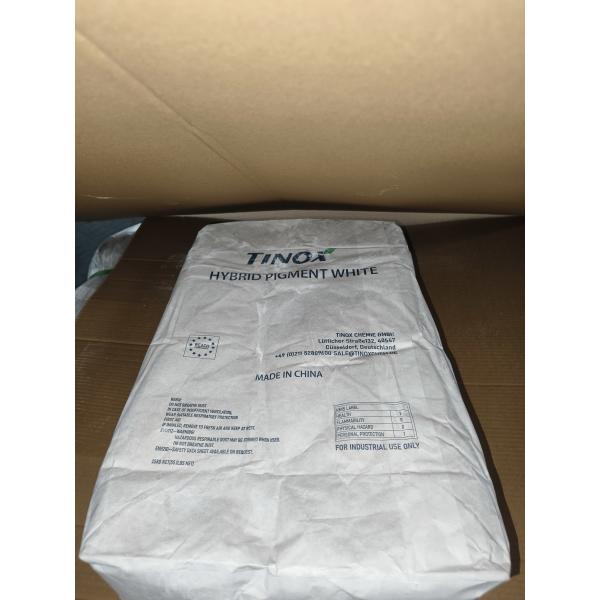 TINOX Titanium Dioxide Hybrid Pigment TPW-714 with ≥74% TiO2 Content, ≥95.0 Brightness L*, and 4.4 Blueundertone Scx for Paints and Coatings