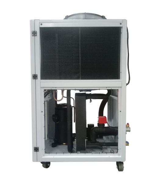 HVAC System 10HP Industrial Chiller Air Cooled  With 1 PC Fan / Digital Control