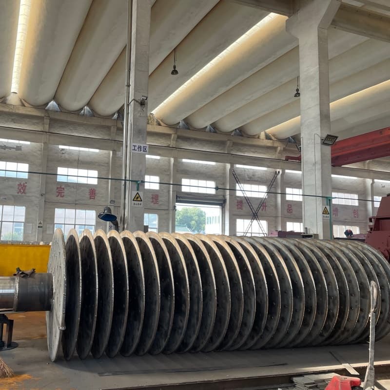 Stainless Steel Disc Dryer Machine 70T/D Disk Dryer For Handling Pastes / Powder / Slurries