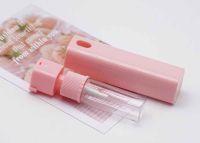 Косметическая пустая бутылка 10ml тестера брызг стекла пластикового случая атомизатора флакона духов