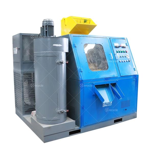 Dry Type Mini Copper Wire Granulator And Separator Small Cable Recycling Machine