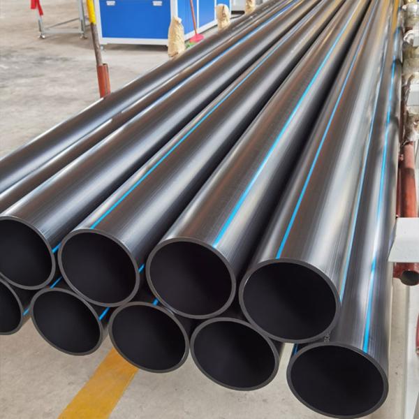 A irrigação do HDPE da terra conduz a tubulação da drenagem do polietileno de 110 125 140 160 200mm