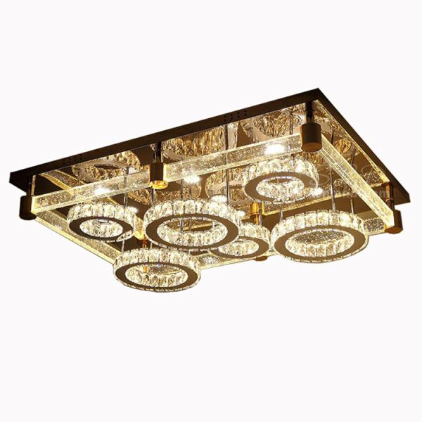 Cheap suspended crystal ceiling lights for Indoor home Lighting Fixtures (WH-CA-46)