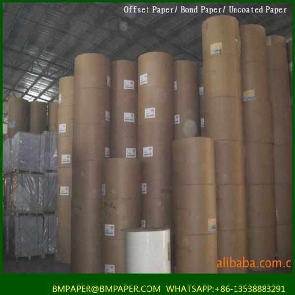 55gsm Woodfree Offset Printing Paper / Bond Paper / Book Paper