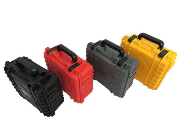 Boîte à outils de stockage en plastique portable à main dure avec couleur personnalisée et support personnalisé ODM