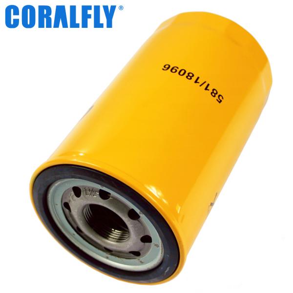 Filtro de óleo exterior do JCB 58118096 do diâmetro 120mm 25 mícrons