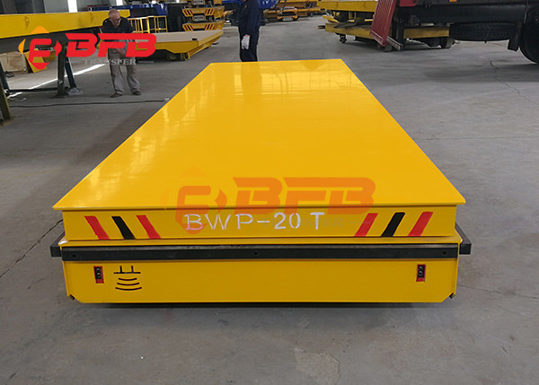 Large Table Electric Trackless Transfer Cart For Material Moving Customized Color