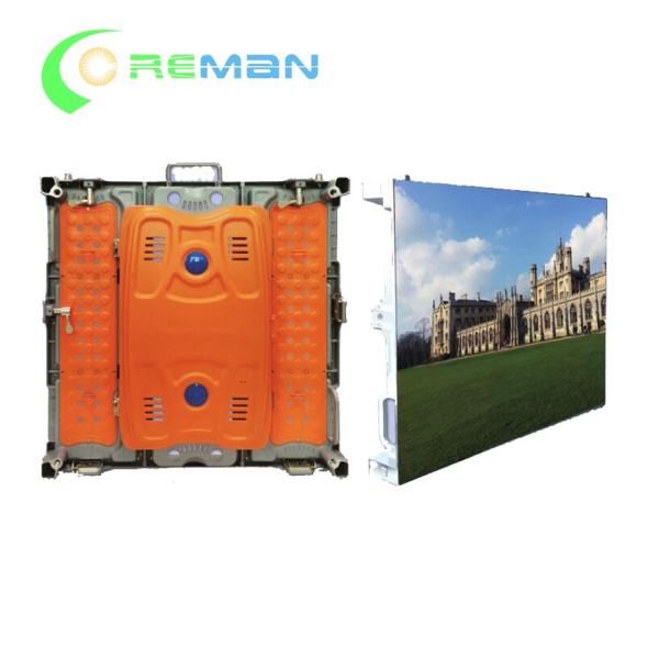 P3 P6 Event LED Wall Cabinet Video Rental 1920HZ By 192X192mm Module Size