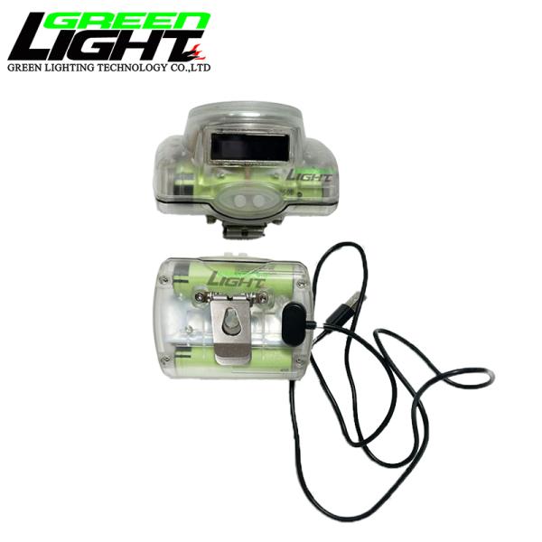 200g Lightweight LED Mining Lamp with OLED Display and Long Battery Life for Underground Coal Mines