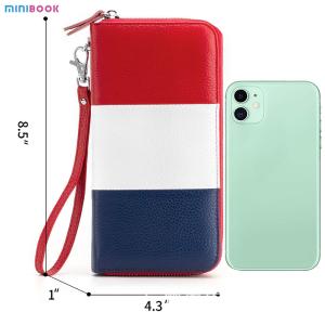 Daily Life Ladies Clutch Bags Wallet Multi Function Long Leather Clutch Purse