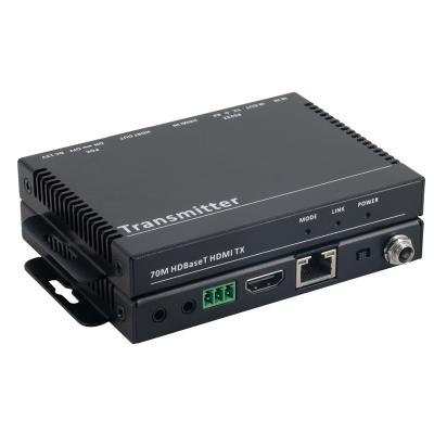 10.2Gbps Mini HDBaseT HDMI Extender réglé à 4K 60Hz 70 mètres