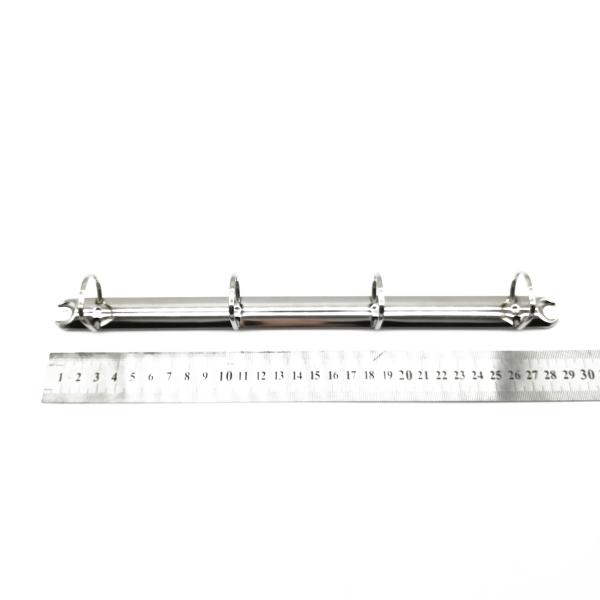 D Ring Binder Mechanisms 4 Ring File Clip Silver Stationery Accessory