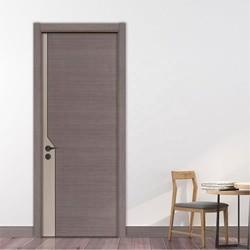 Wood Veneer Laminate HPL Doors 2.1m Composite Wooden Door