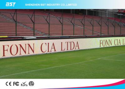 Placas de propaganda 1R1G1B do estádio de futebol do passo 16mm do pixel com contraste alto