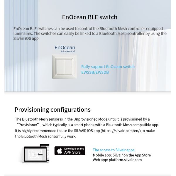Zhaga Book20 Based SILVAIR Bluetooth Mesh to DALI converter, self-contained 