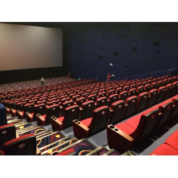 Vip Home Theatre Seating Chairs Genuine Leather Fixed Movie Seats