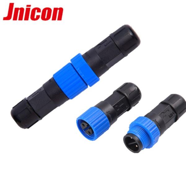 Garden Waterproof Light Connector Jnicon Circular Male Female Easy Operation