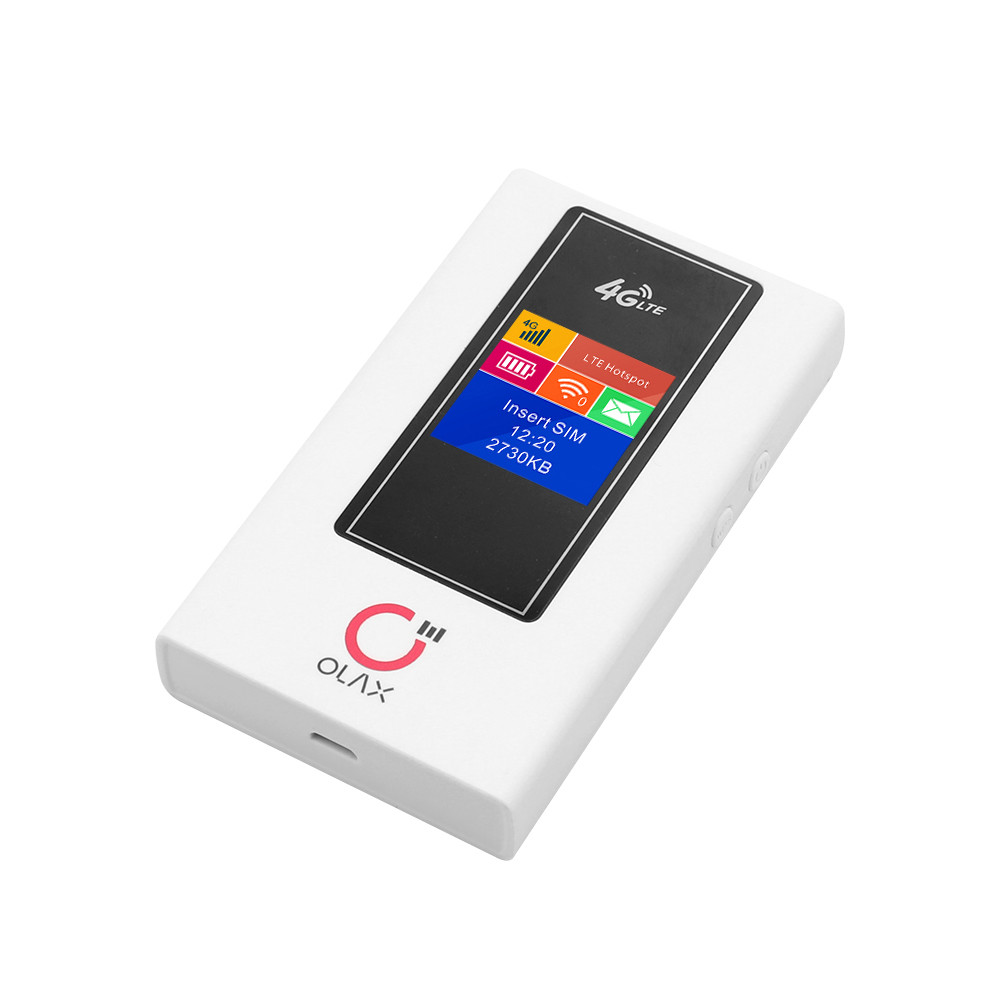 Точка доступа OLAX MF981VS кармана маршрутизатора ROHS 2100MAh 4G LTE MIFI мобильная