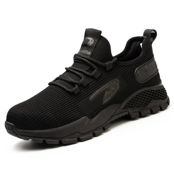 Flying Weaving Light Comfortable Steel Toe Shoes Breathable