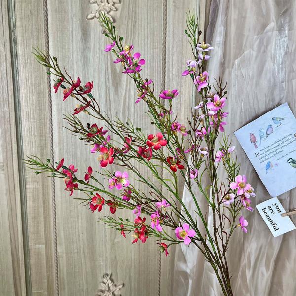 Simulated Australian plum, artificial flower, finished product for wedding, flower arrangement, landscape flower, high-end feeling, living room, flower bouquet decoration