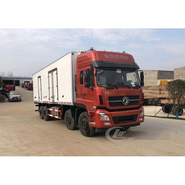 Реклама Донфенг Рефригератед степень ℃ тонны -18 колеса 245хп 20 тележки 12 коробки