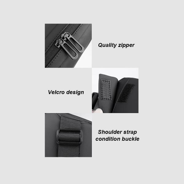 Bolsa de bolsas de pecho de tela de Oxford Crossbody Moda personalizada para hombres