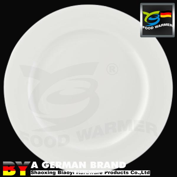 G20 Summit Supplied Bone China Made 5" White Porcelain Round Rim Plate for Small