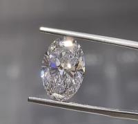 Oval Shape 3EX Triple Excellent Cut Diamond Loose Lab Made Diamonds IGI Certified