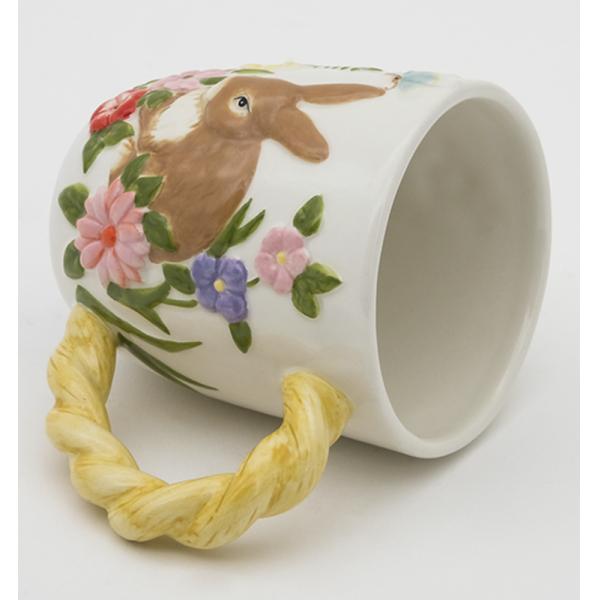 Кофейные кружки для садоводов Вода Кафе Чашки Ручные отпечатки Птиц 12 унций Большая Порцелановая кружка Керамика