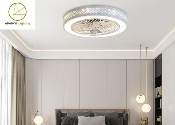 80lm/W Fancy Remote Control Ceiling Fan Light 42W*2 APP Conrtol