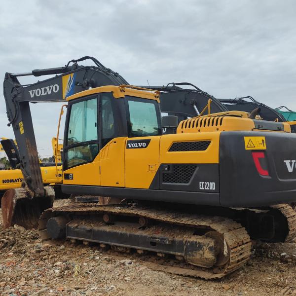 EC220D Vol Certified Pre Owned Used Excavator Hydraulic 22 ton Crawler Digger