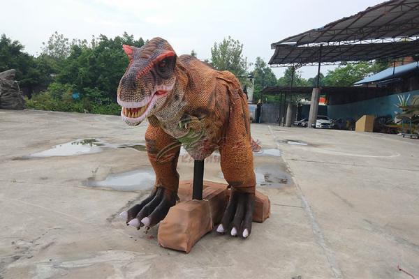 Fase Photorealistic que corre o Diorama realístico do dinossauro impermeável e a proteção de Sun