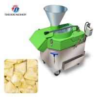 Trancheuse verticale de citron de découpeuse de 1000KG/H 80KG de pomme de fruit du dragon de machine végétale multifonctionnelle de tranche