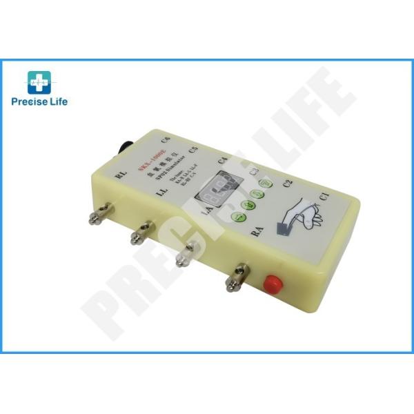 ECG SpO2 Medical simulator with 10 lead , Medical Simulation Equipment