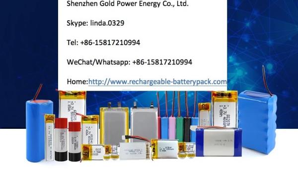 Bateria recarregável KC 552855 de polímero de lítio 1000mah 3.7v