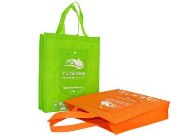 Recyclable Custom Shopping Bags , Foldable Non Woven Handle Bag