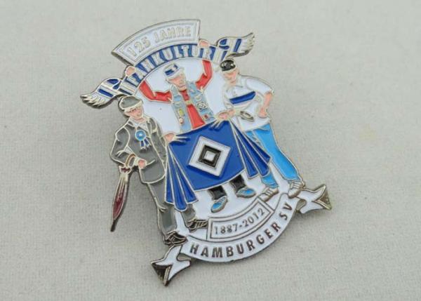 Nickel Plating Carnival Collecting Soft Enamel Pin With Iron Die Struck