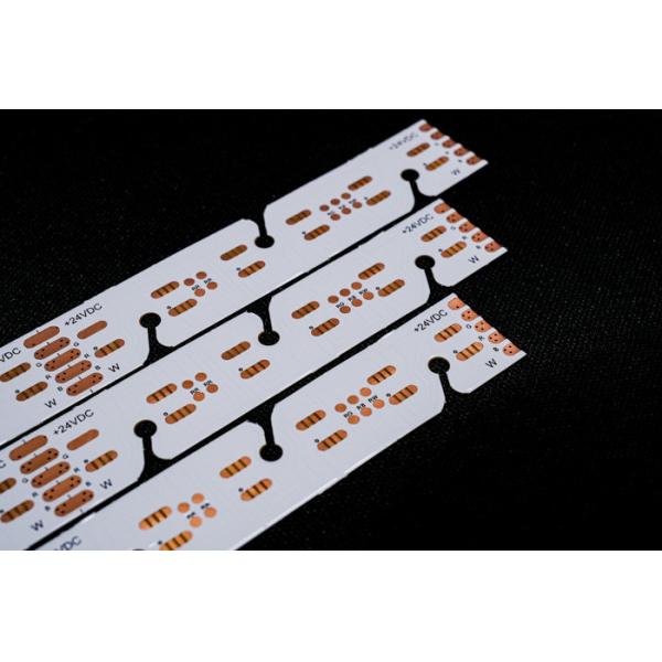 Electronic 24V COB Chip on FPC flexible Printed Circuit Board Assembly With Double Sided FPC