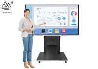 Monitor touchscreen CNAS 55 polegadas educacional quadro interativo 4K FHD