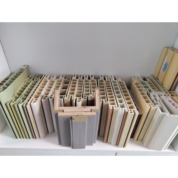 Factory Supply WPC Waterproof Modern Interior PVC Bedroom Doors Panel Sample Jamb Frame for Houses Project With Smart Lock