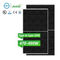 Jinko Tiger P-Type 78tr 470W 475W 480W 485W 490W Mono fotovoltaico Pv Jinko painéis solares