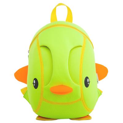 Cartoon Duck Toddler Boy Backpack , Tiny Backpacks For Toddlers 3-7 Years
