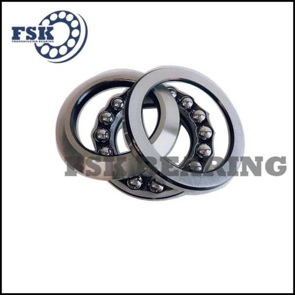 Small Size 51106 51107 51108 Thrust Ball Bearings Single Direction Brass Cage / Iron Cage