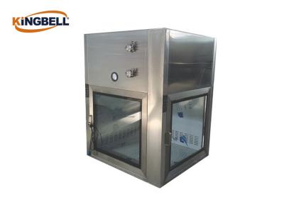 Stainless Steel Handle Medical Pass Box Debugable Delay Operation Panel