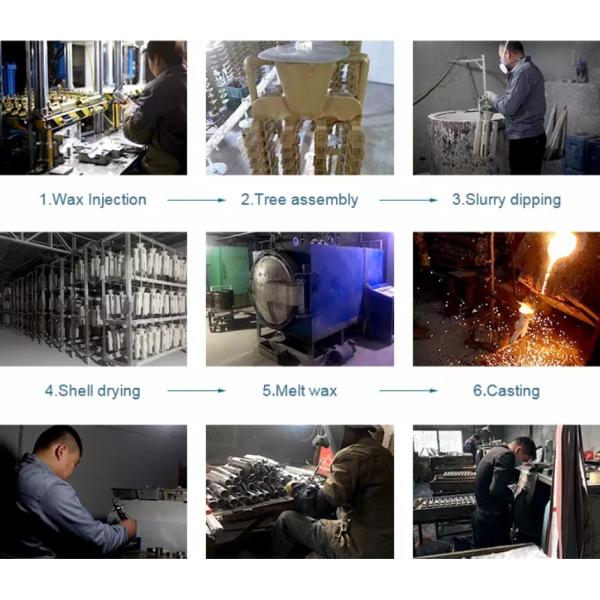 Hachoir Parts Screw Propeller de catégorie comestible de moulage de précision de précision de l'acier inoxydable 304